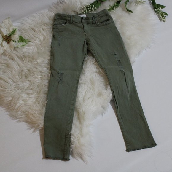 Children's Place Girls Distress Skinny Leggings - Picture 2 of 13